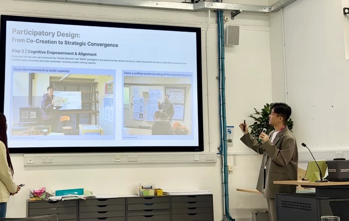Research presentation, photograph 5