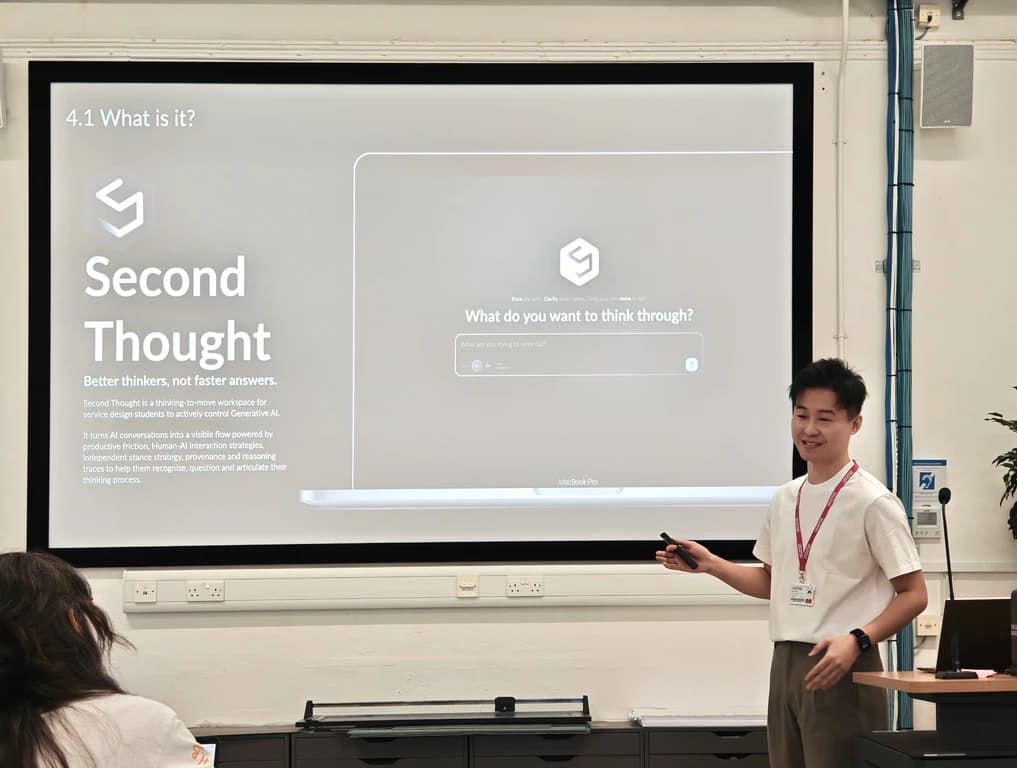 Research presentation, photograph 6
